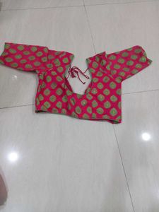 Yellow &amp; Pink Saree