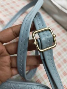 Blue Crossbody Sling Bag