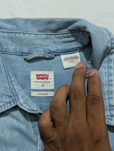 Levi's Denim Short Sleeve Shirt