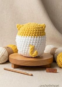 Handmade Crochet Cat Plush Toy