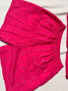Boho Eyelet Cami &amp; Shorts Set