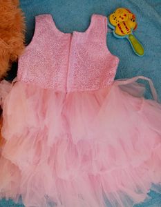Charming Pink Tulle Dress