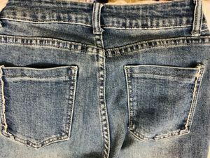 Blue Flared Jeans