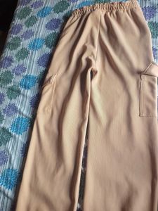 Light Peach Cargo Pants