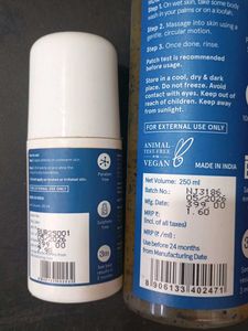 Bodywise Underarm Roll On &amp; Body Wash Set