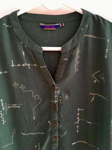 Bottle Green Tunic