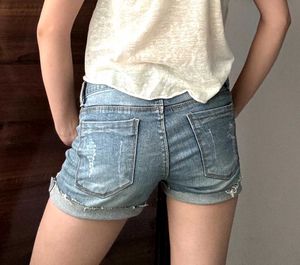 Low waist women's Denim Shorts