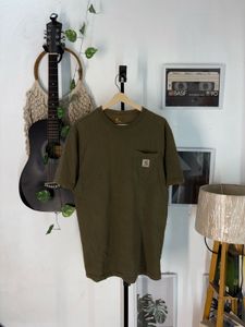 Carhartt Men's Olive Pocket T-Shirt