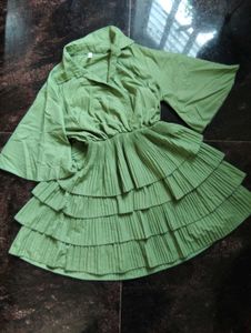 Chic Layered Ruffle Dress
