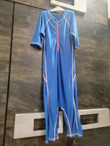 Two Full Coverage Swimsuit and swimming trunks
