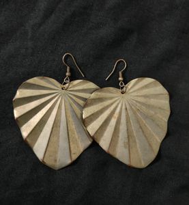 Beautiful Earrings Heart Shape