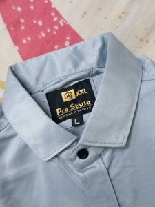 Men's Light Blue Casual Shirt