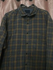 Men's Plaid Long Sleeve Shirt