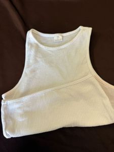 Ribbed Corset Tank Top