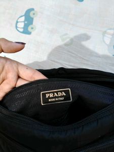 Prada Nylon Messenger Bag