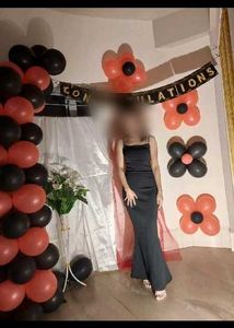 Elegant Black Evening Gown