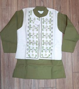 Kids Jacket Kurta Pajama Set 🛍