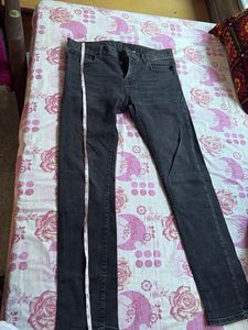 Stylish Grey Slim Fit Jeans