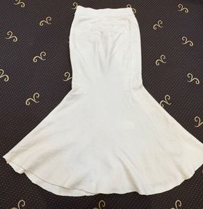 Winter White Mermaid Skirt