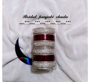 Red brown panjabi chuda ✨✨