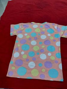 Adidas Pastel Polka Dot T-Shirt