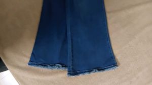 Blue y2k Bootcut Jeans