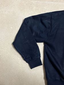 Navy Blue Pullover Sweatshirt
