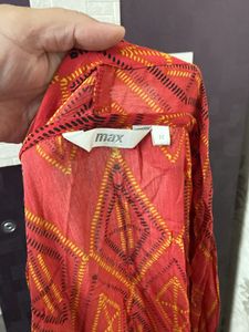 Printed Shrug