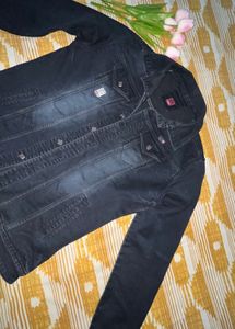 Men's Dark Wash Denim Jacket