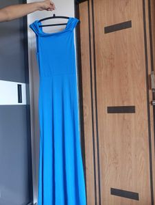 Vibrant Blue Maxi Dress