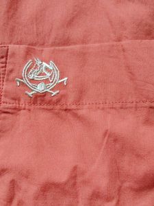 Men's orange Long Sleeve Shirt