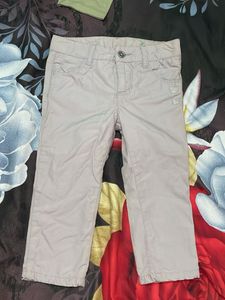 Girls' Light Beige Pants