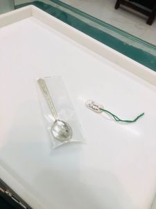 Pure Silver Spoon (wt:-10.500g)