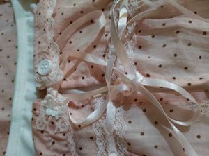 Pink Polka dot top
