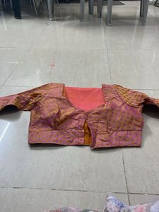 Beautiful Embroidered Silk Saree