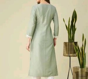 Elegant Embroidered Kurta