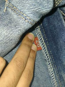 Stylish Blue Denim Cargo Pants