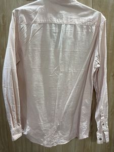 Westside Light Pink Textured Shirt
