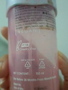 Aqualogica Sugar Baddie Perfume Body Mist