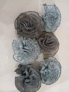 Floral Appliques - Craft Embellishments set of 20