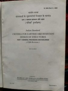 Indian Standard Books for Civil engineering