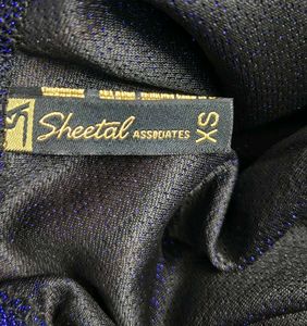 Sparkling Navy Blue Maxi Dress