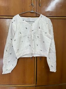 white cotton top