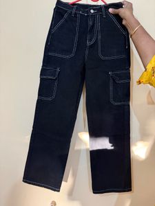 black denim