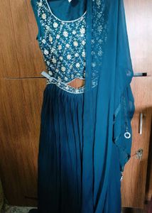 Elegant Green Lehenga Choli Set