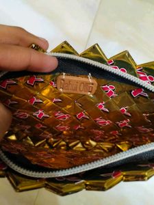 Unique Woven Wristlet Clutch