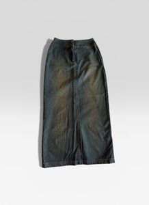 Denim Maxi Skirt - Y2K Fashion