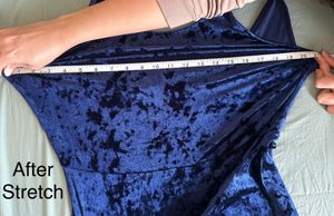 H&amp;M Velvet V-Neck Mini Dress