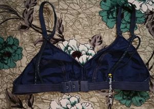 Blue Bra mini heart' ♥