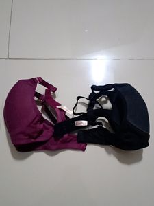 Komli Padded Wirefree T Shirt Bra | Combo Of 2.